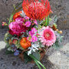  Autumn Flower Arrangement in a Basket