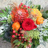 Autumn Bouquet Red/Orange