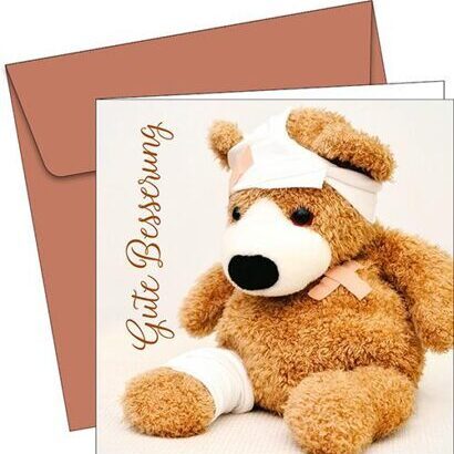  Greeting Card - 6516 - Get Well Soon