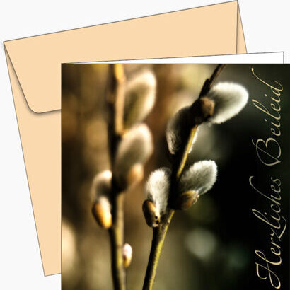  Greeting card - 6158 - Sincere condolences