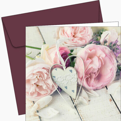 Greeting Card - 6491 - Heart