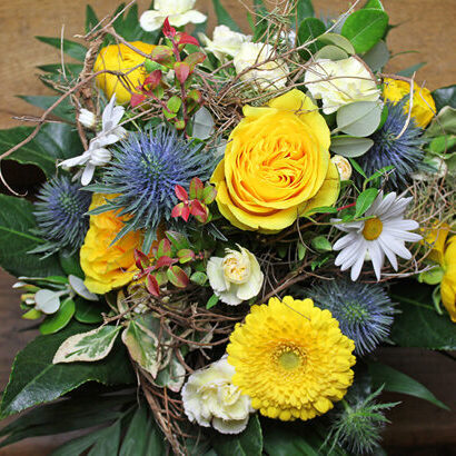 Bouquet of yellow tones