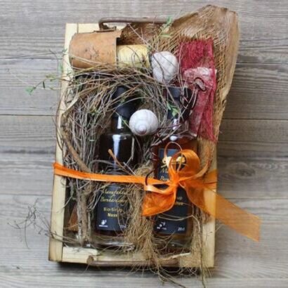 Rustic syrup box