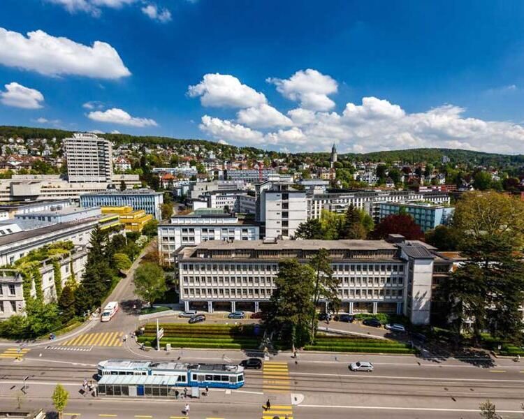 Blumen ins Unispital