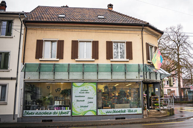 Flower shop Winterthur.